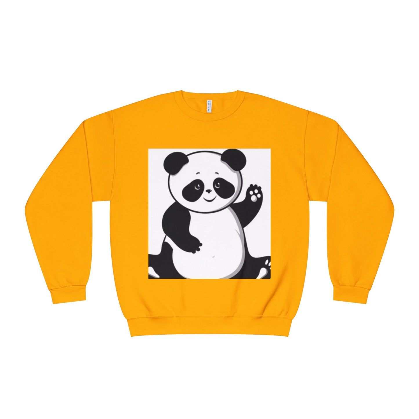 Cute Panda Unisex Crewneck Sweatshirt - Cozy Casual Wear for Animal Lovers