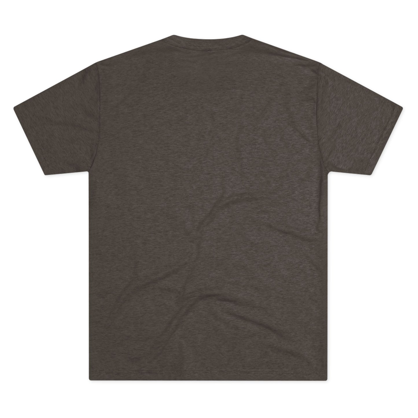 Bold Graphic Unisex Tri-Blend Crew Tee - Edgy Cracked Wall Design