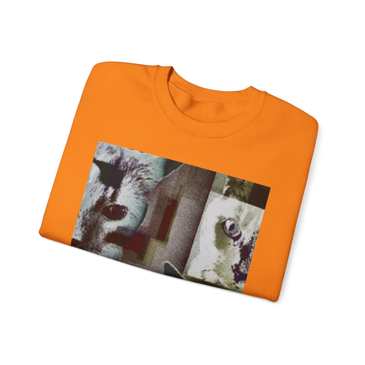 Cozy Cat Lover Crewneck Sweatshirt - Artistic Feline Design