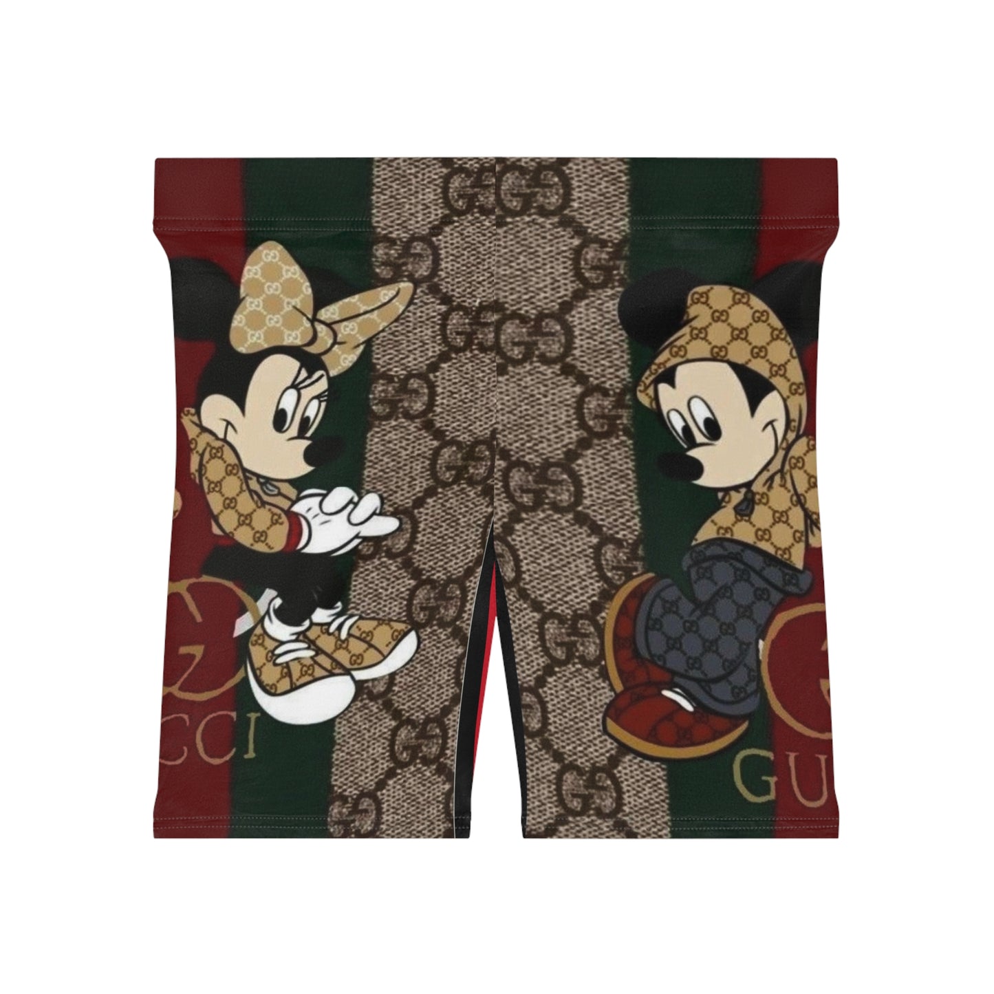 Stylish Women's Biker Shorts with Disney Character Design