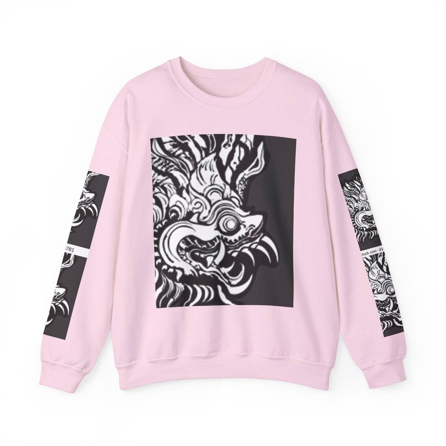 Bold Graphic Crewneck Sweatshirt - Unisex Heavy Blend™ - Perfect for Streetwear and Casual Outings