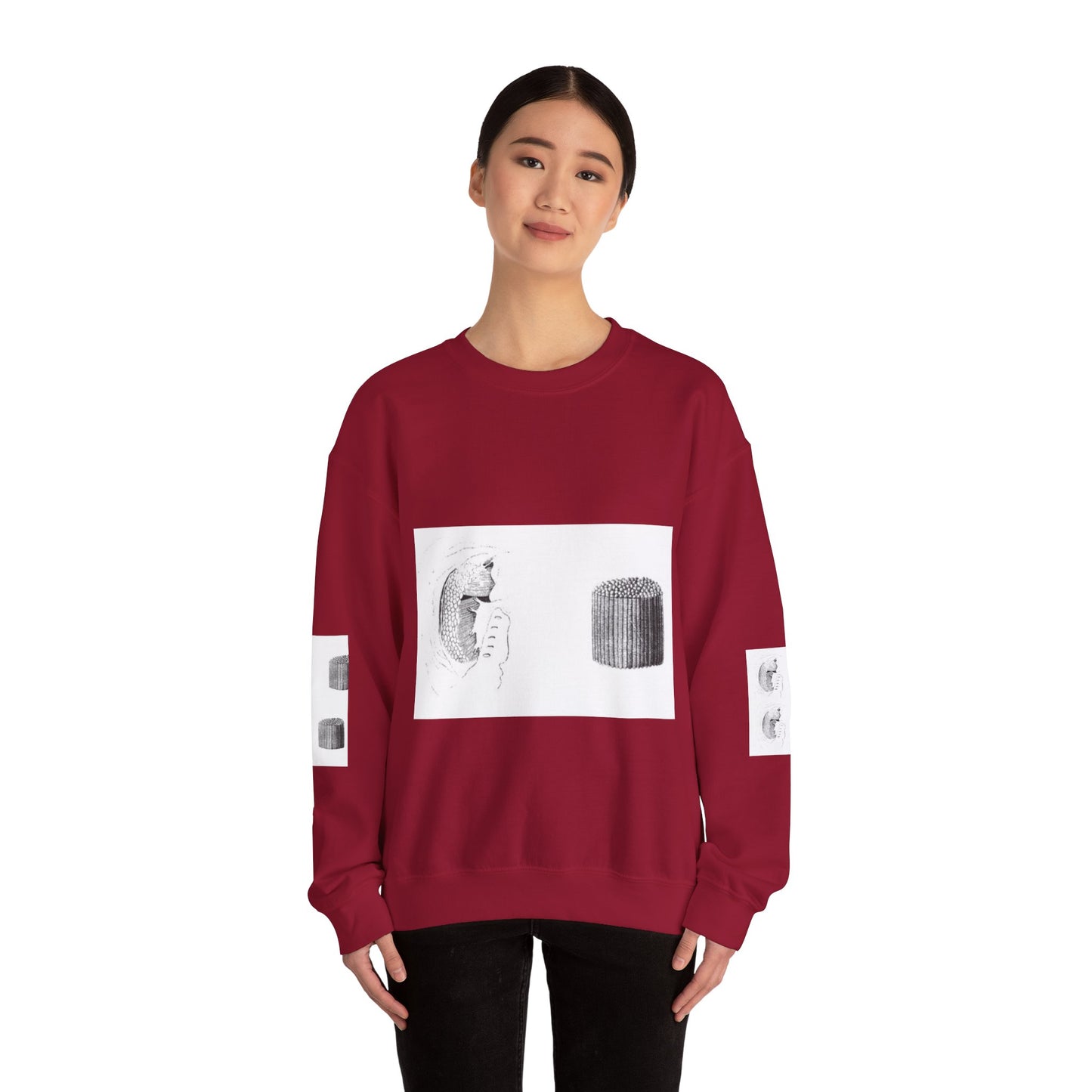 Artistic Unisex Crewneck Sweatshirt - Comfortable and Stylish for Everyday Wear
