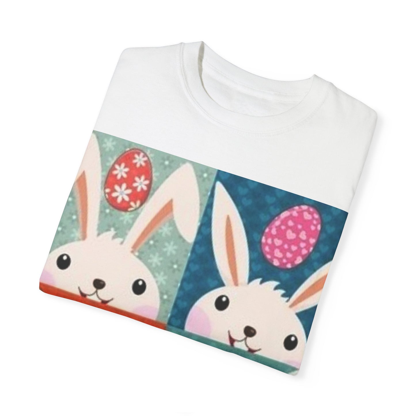 Playful Rabbit Easter T-Shirt for Family Celebrations