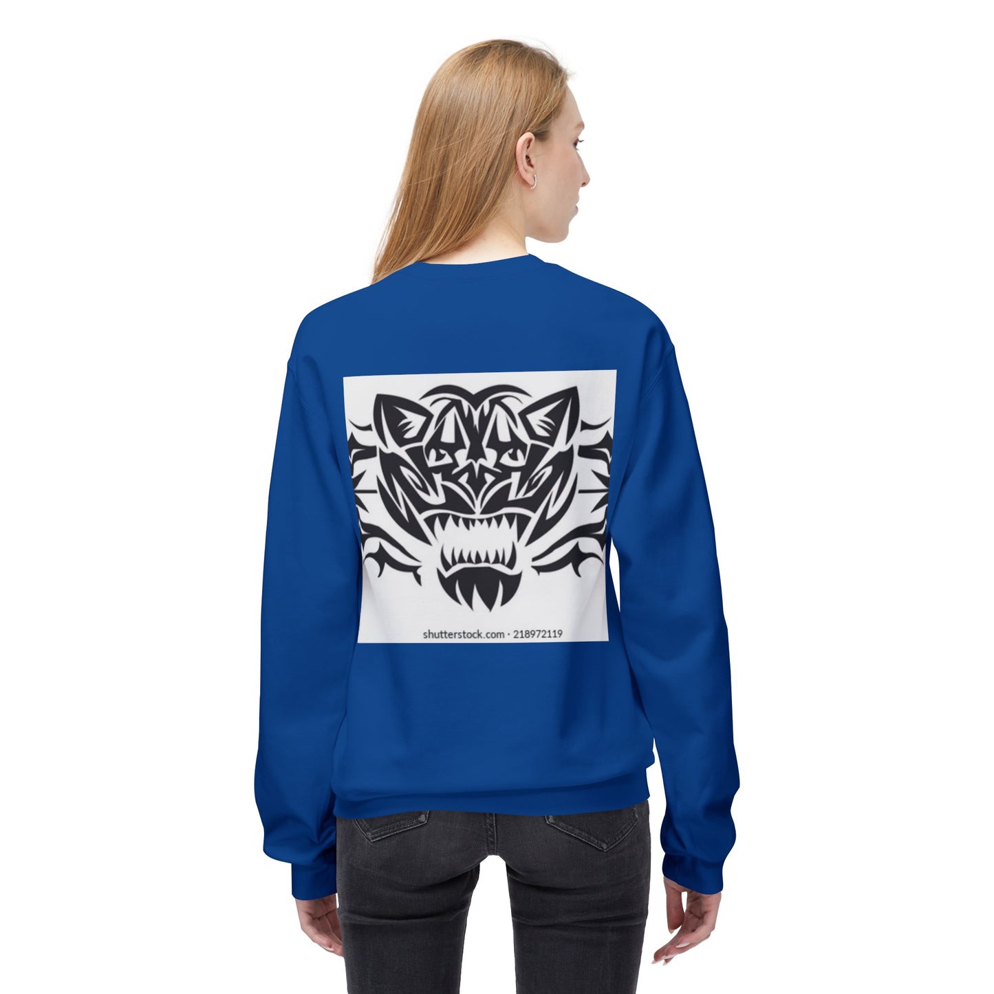 Fierce Tiger Graphic Sweatshirt for Nature Lovers