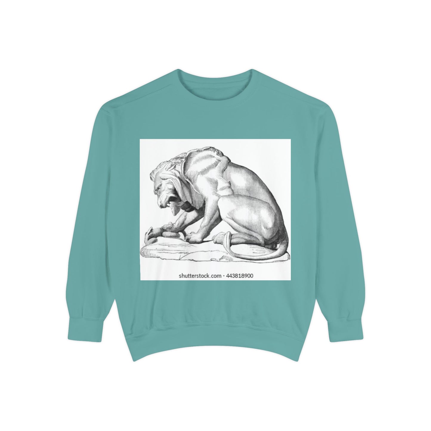 Artistic Lion Graphic Unisex Sweatshirt - Cozy & Stylish