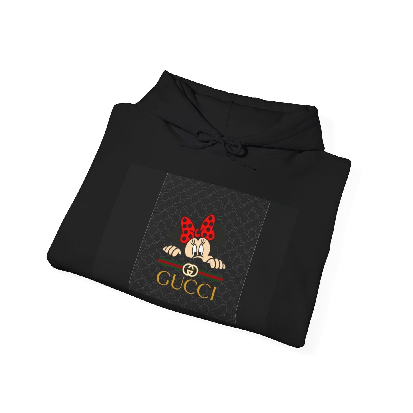 Gucci-Inspired Minnie Mouse Hooded Sweatshirt for Disney Fans