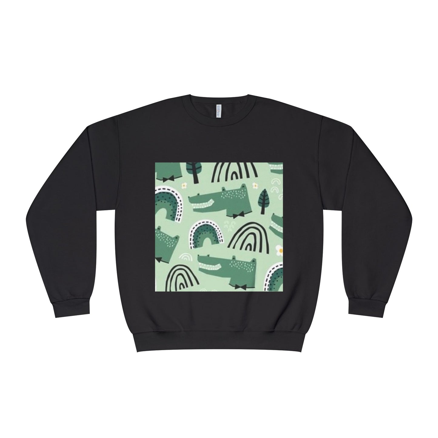 Whimsical Nature Print Unisex Crewneck Sweatshirt - Cozy and Stylish for Life’s Adventures