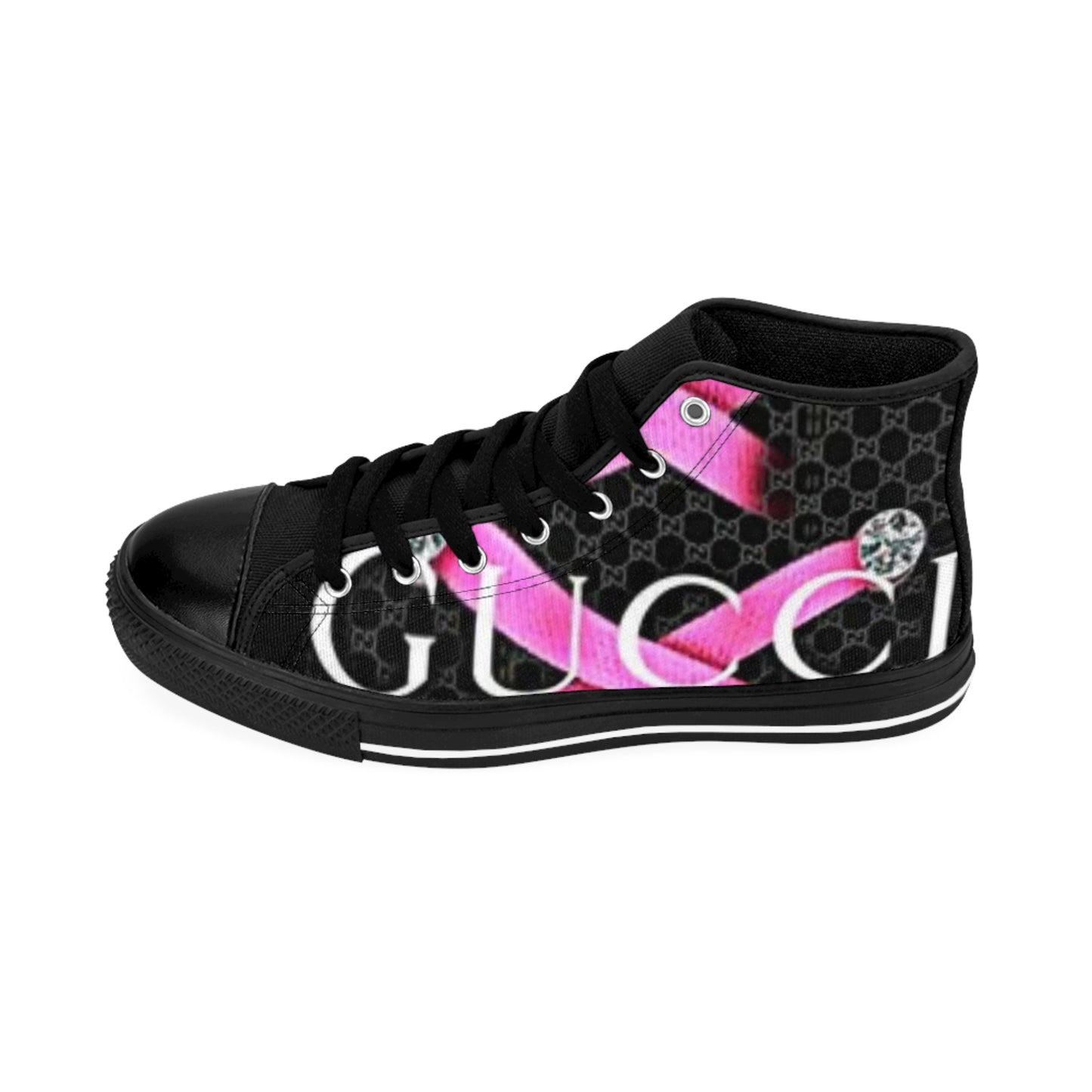Stylish Women's Classic Sneakers with Pink Design