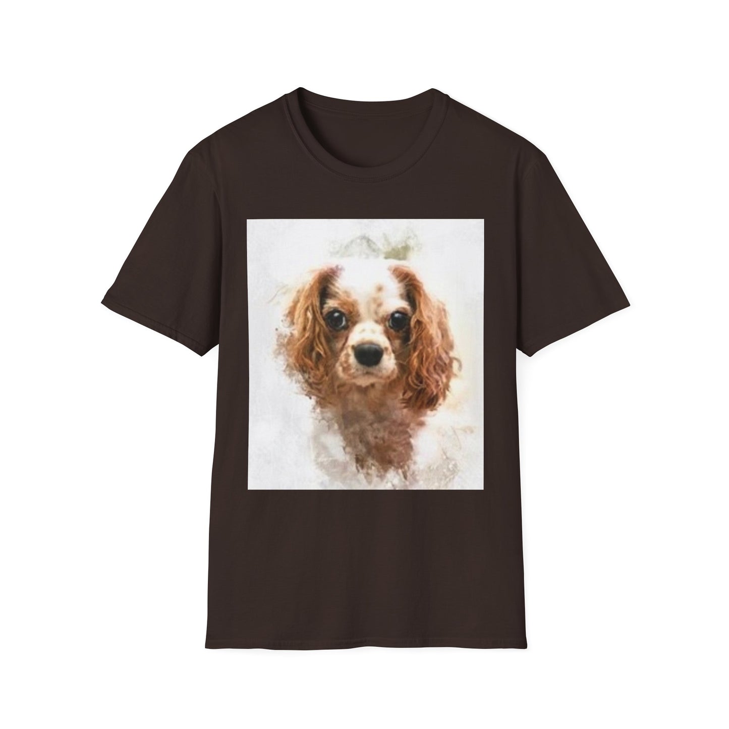 Playful Rabbit Design Unisex Softstyle T-Shirt - Perfect for Spring Celebrations