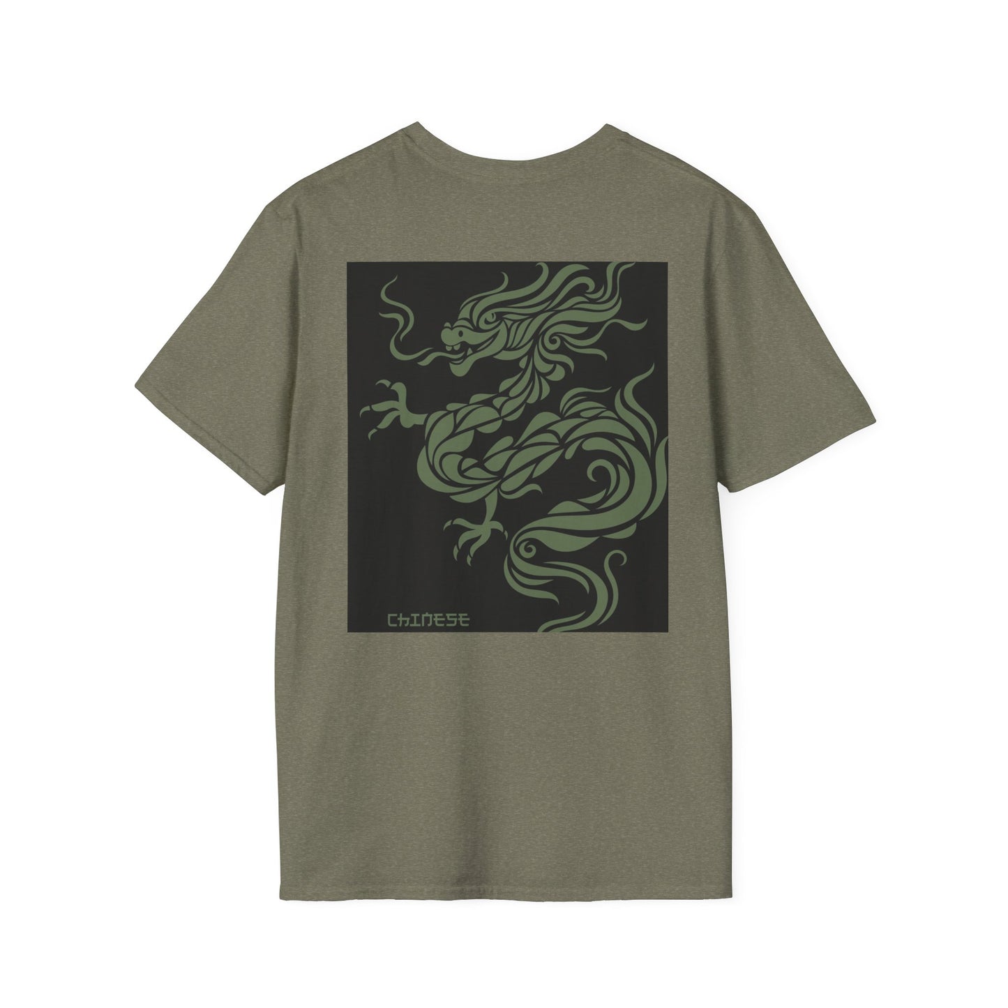 Mythical Chinese Dragon Unisex Softstyle T-Shirt