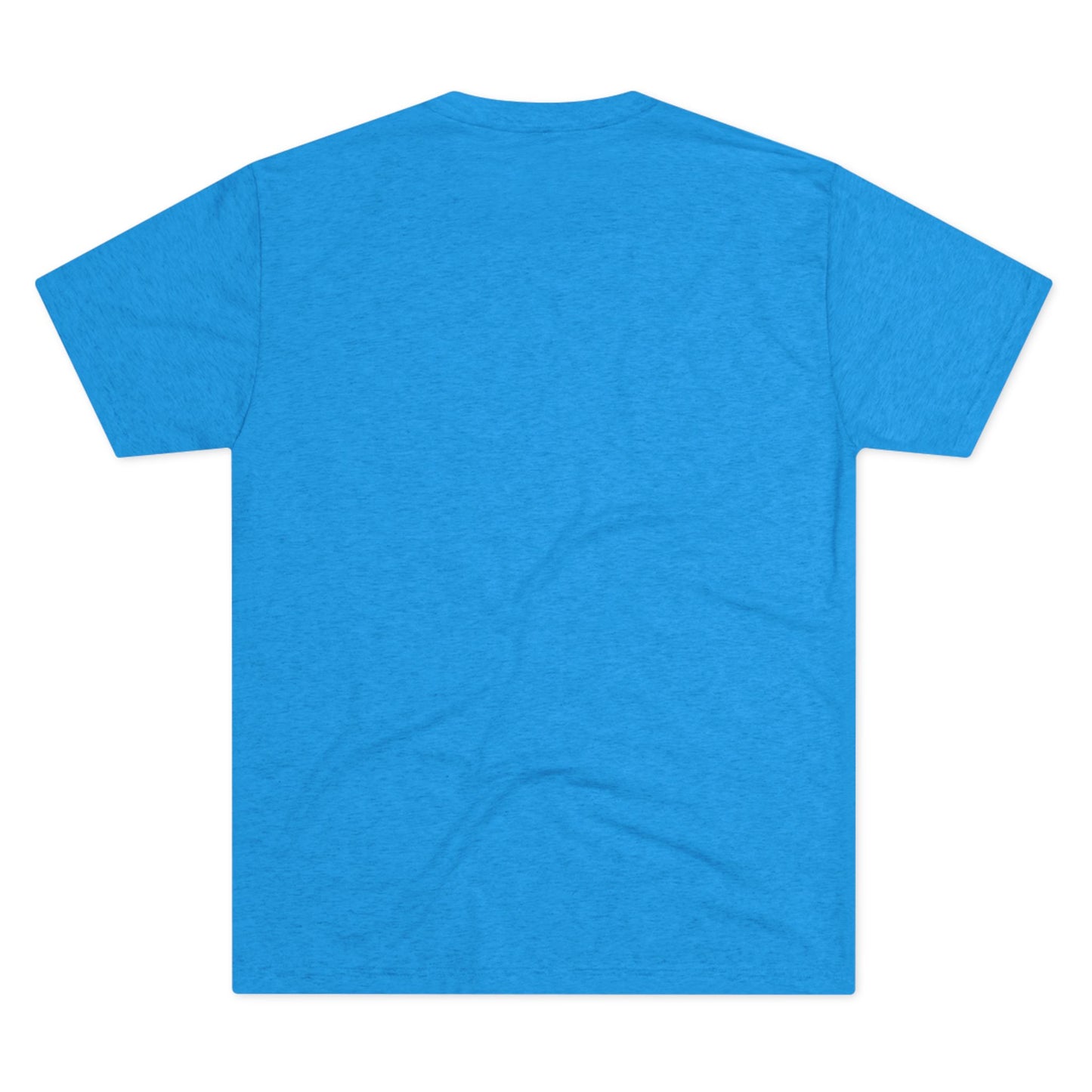 Bold Graphic Unisex Tri-Blend Crew Tee - Edgy Cracked Wall Design