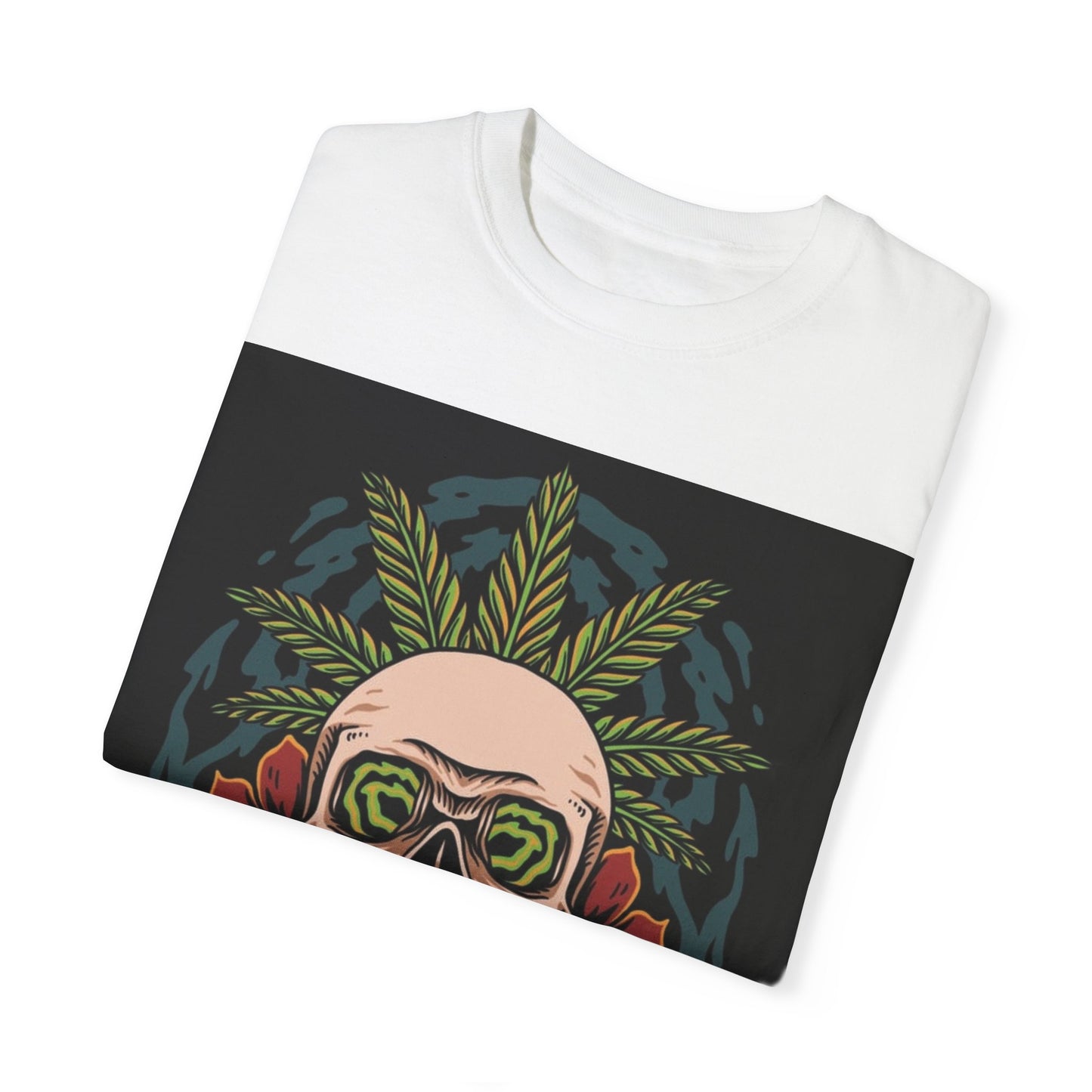 Vibrant Skull Graphic Unisex T-Shirt - Retro Chill Style