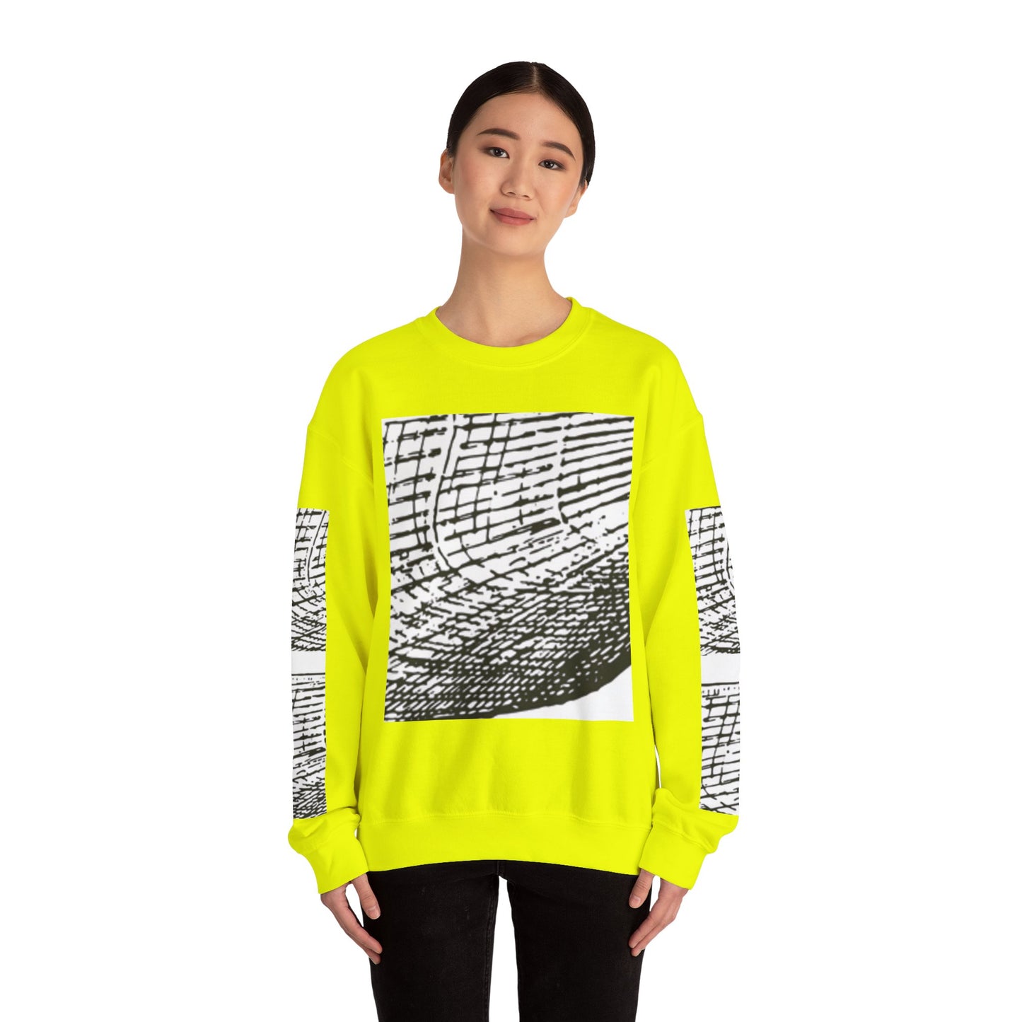 Artistic Unisex Crewneck Sweatshirt - Abstract Design for Cozy Vibes