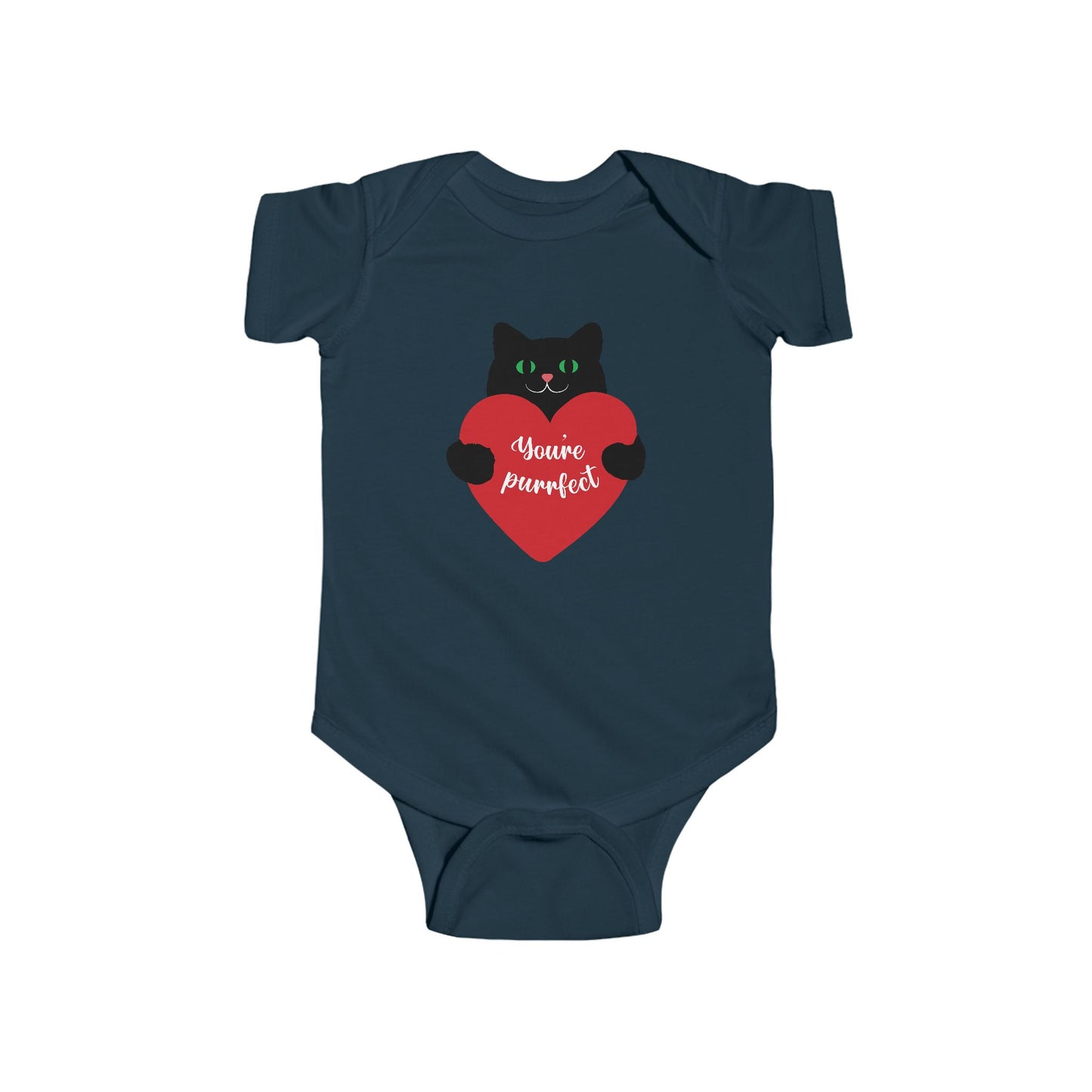 You're Purrfect Cat Baby Bodysuit