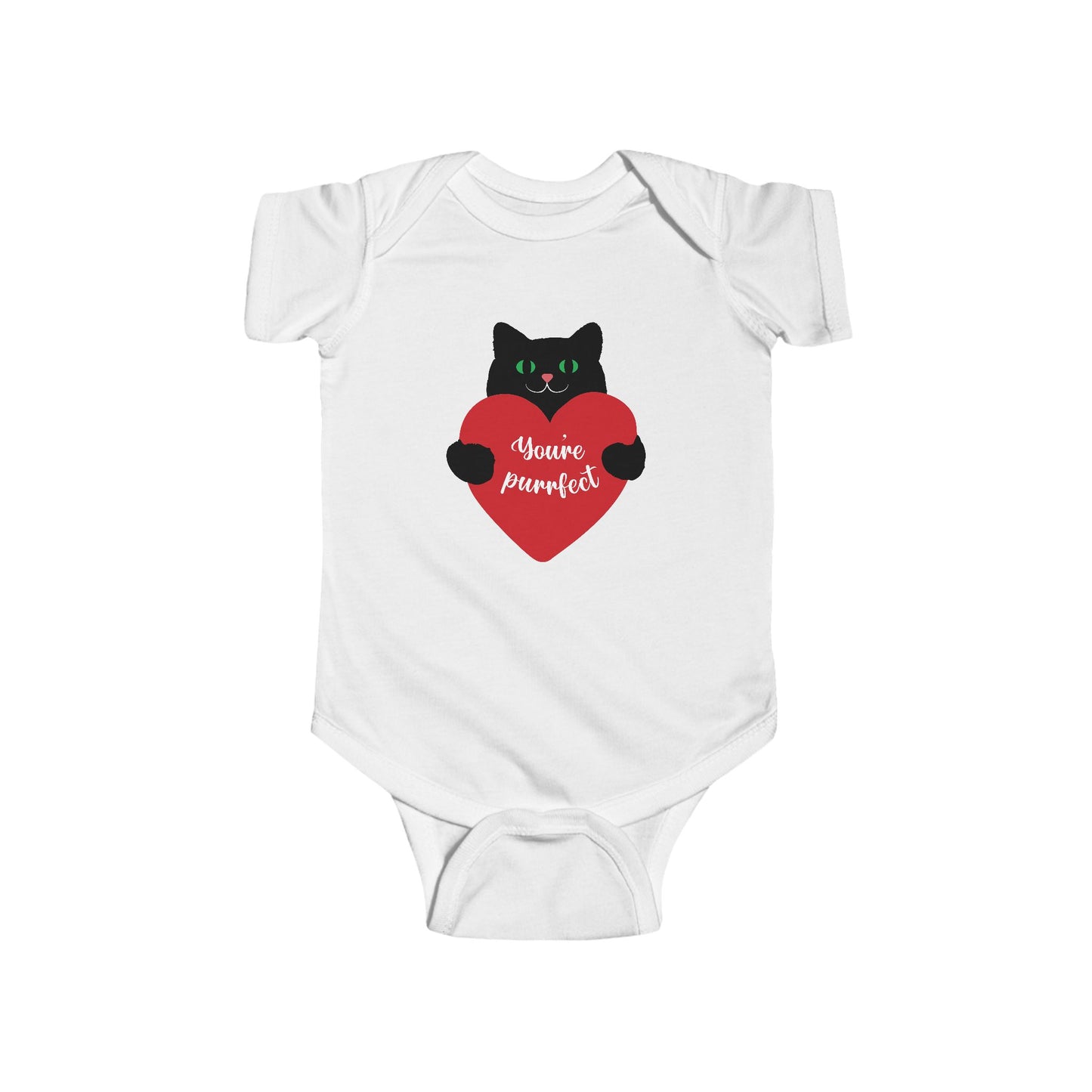 You're Purrfect Cat Baby Bodysuit