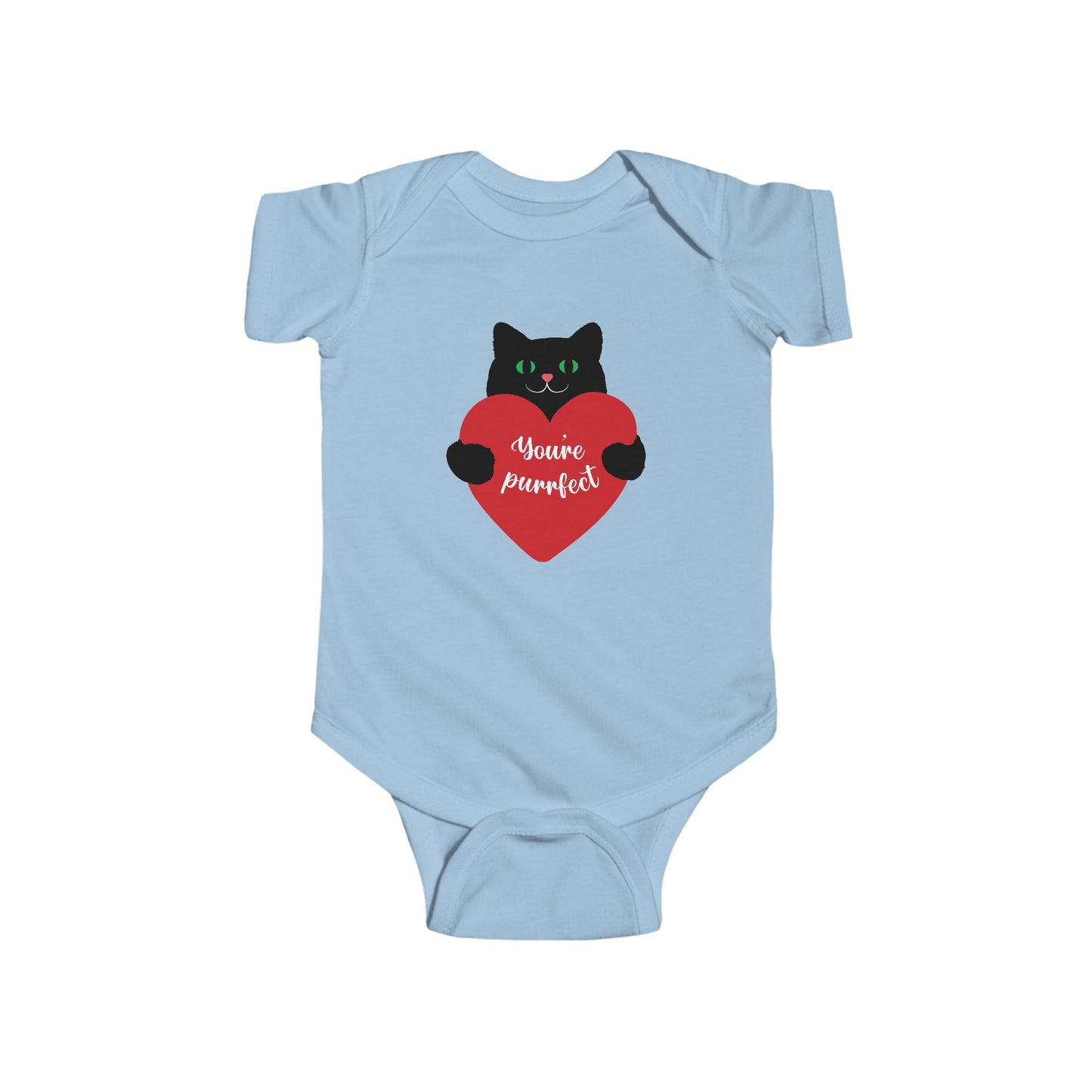 You're Purrfect Cat Baby Bodysuit
