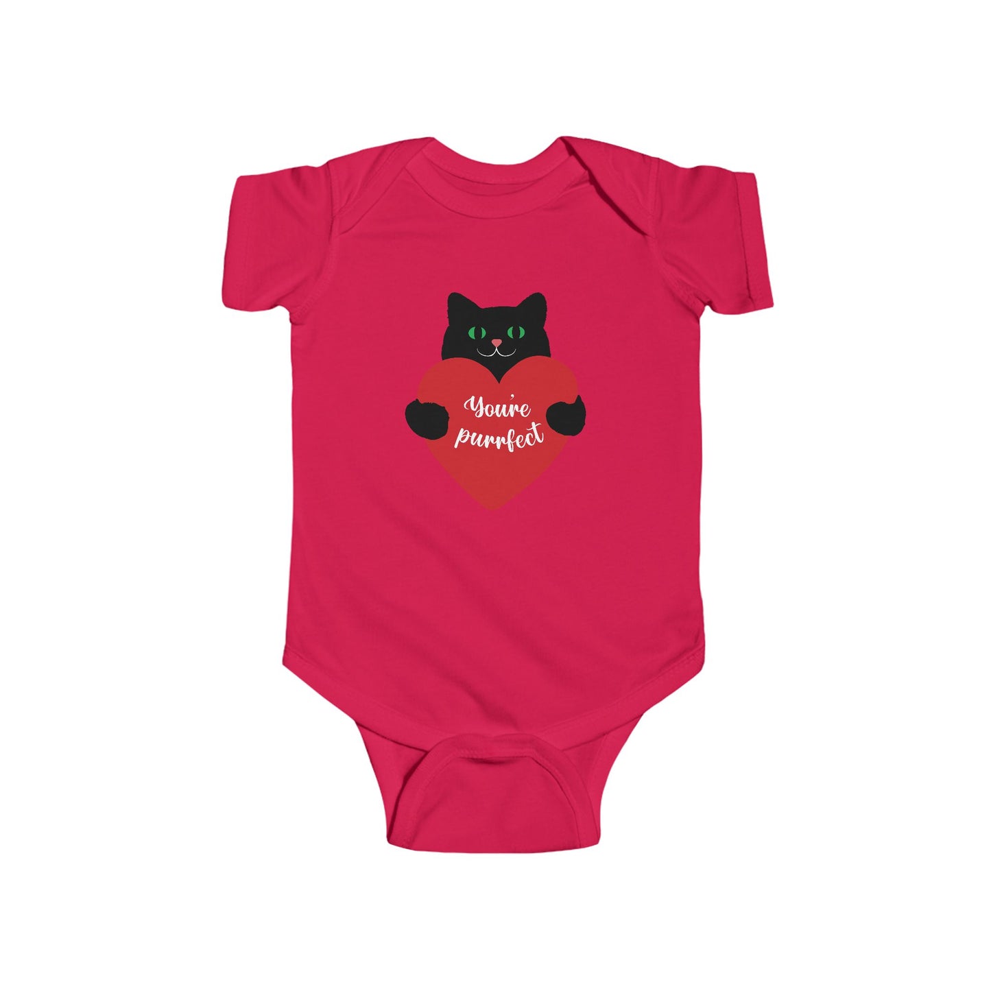 You're Purrfect Cat Baby Bodysuit