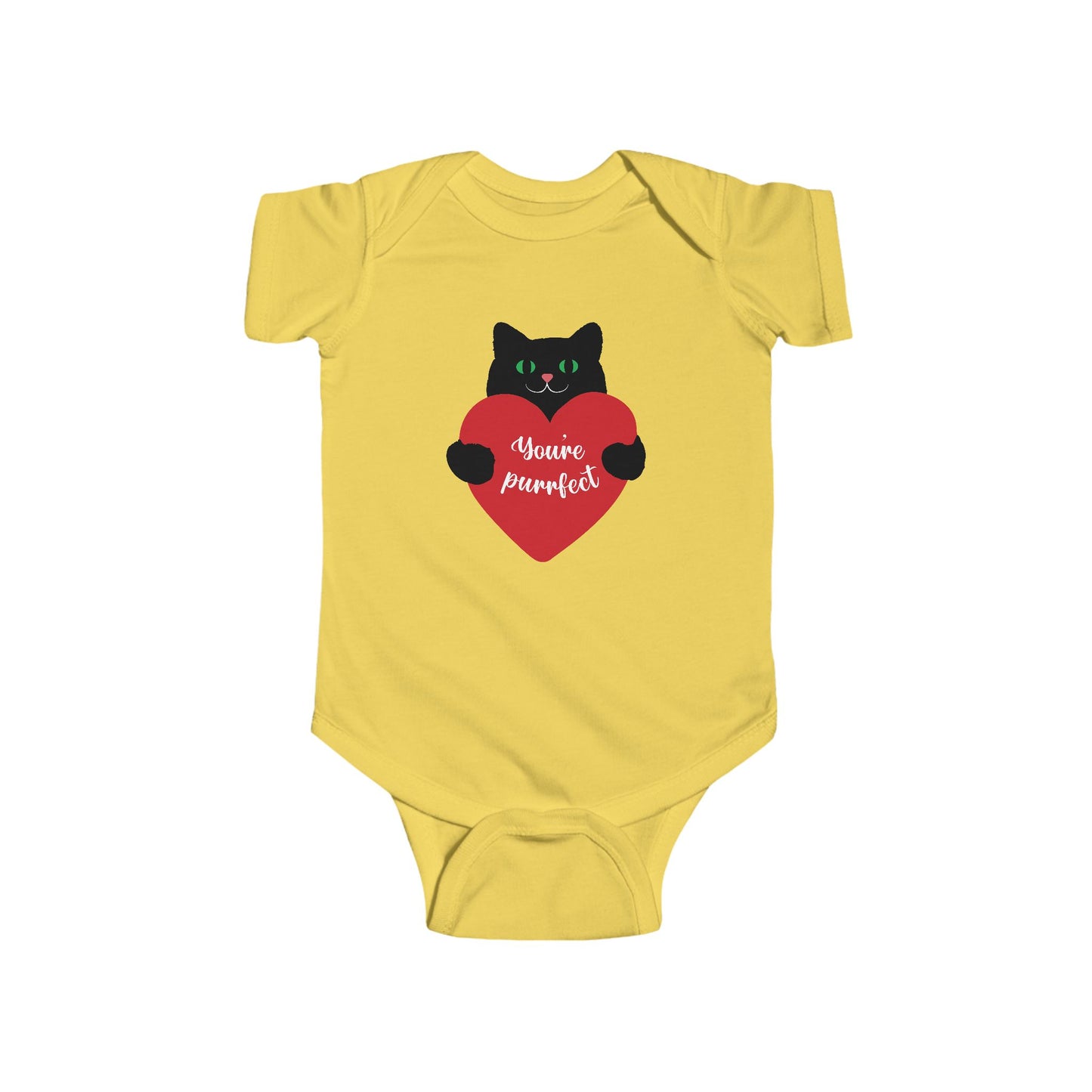 You're Purrfect Cat Baby Bodysuit