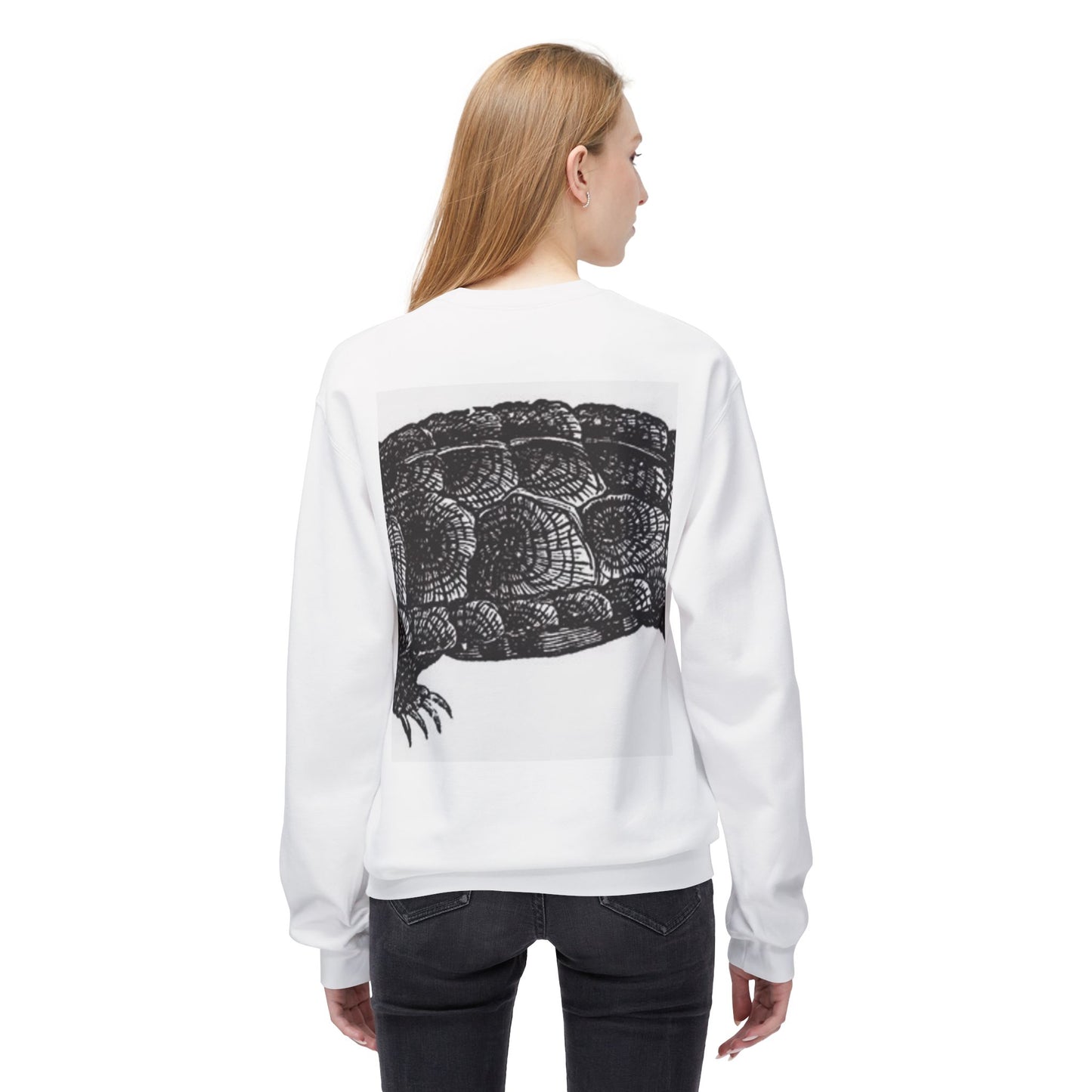 Cozy Turtle Graphic Sweatshirt - Unique Wildlife Apparel
