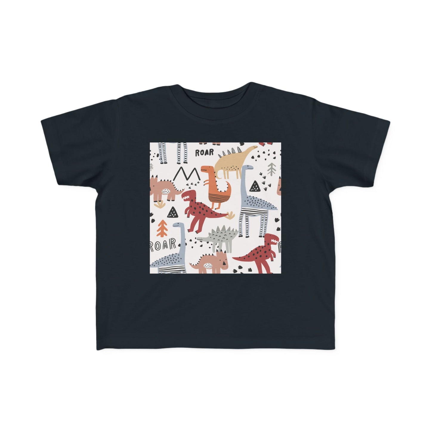 Toddler Dinosaur Jersey Tee - Fun Roar Design for Little Explorers