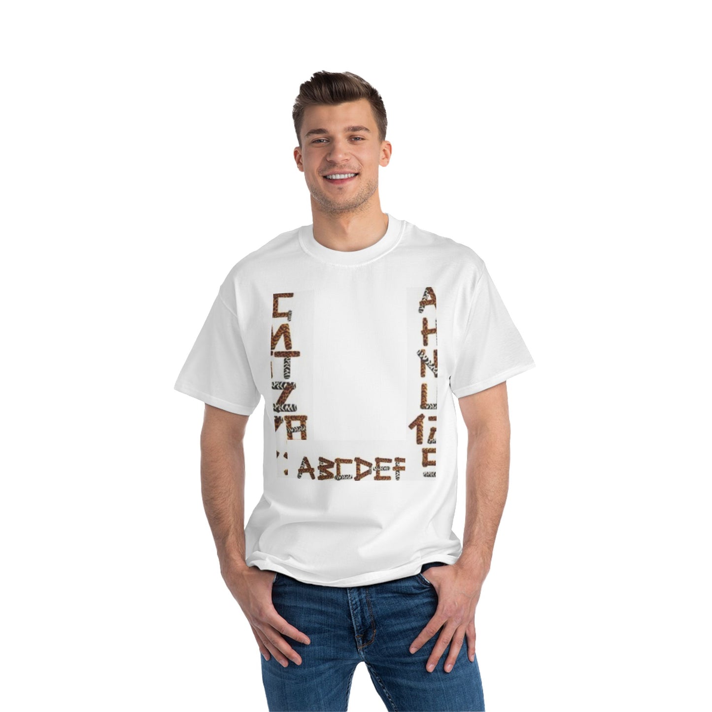 Beefy-T® Graphic Animal Print Tee - Fun & Stylish for Wildlife Lovers