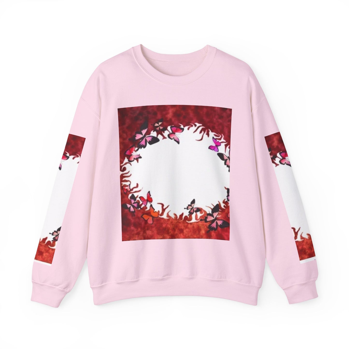 Floral Nature Crewneck Sweatshirt - Cozy Unisex Pullover for Nature Lovers