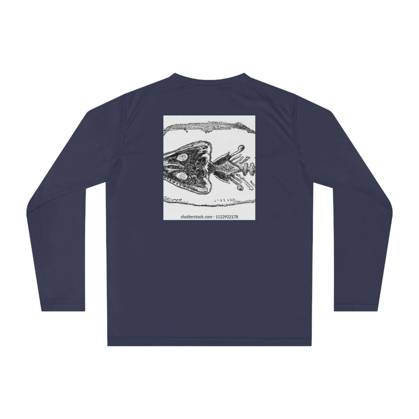 Outdoor Adventure Unisex Performance Long Sleeve Shirt - Vintage Rock Art Design
