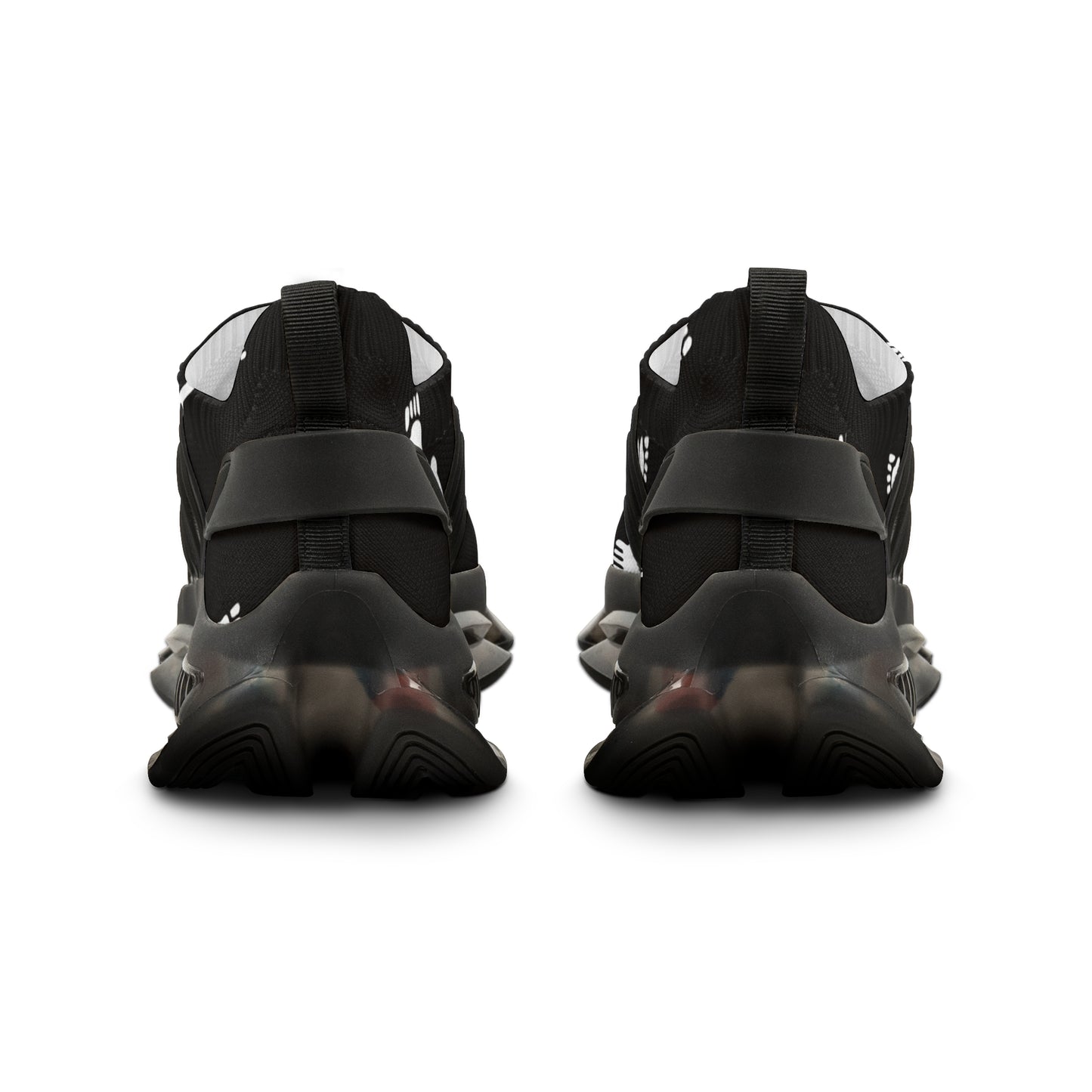 Men's Skeleton Print Mesh Sneakers - Trendy Athletic Shoes for Everyday Style
