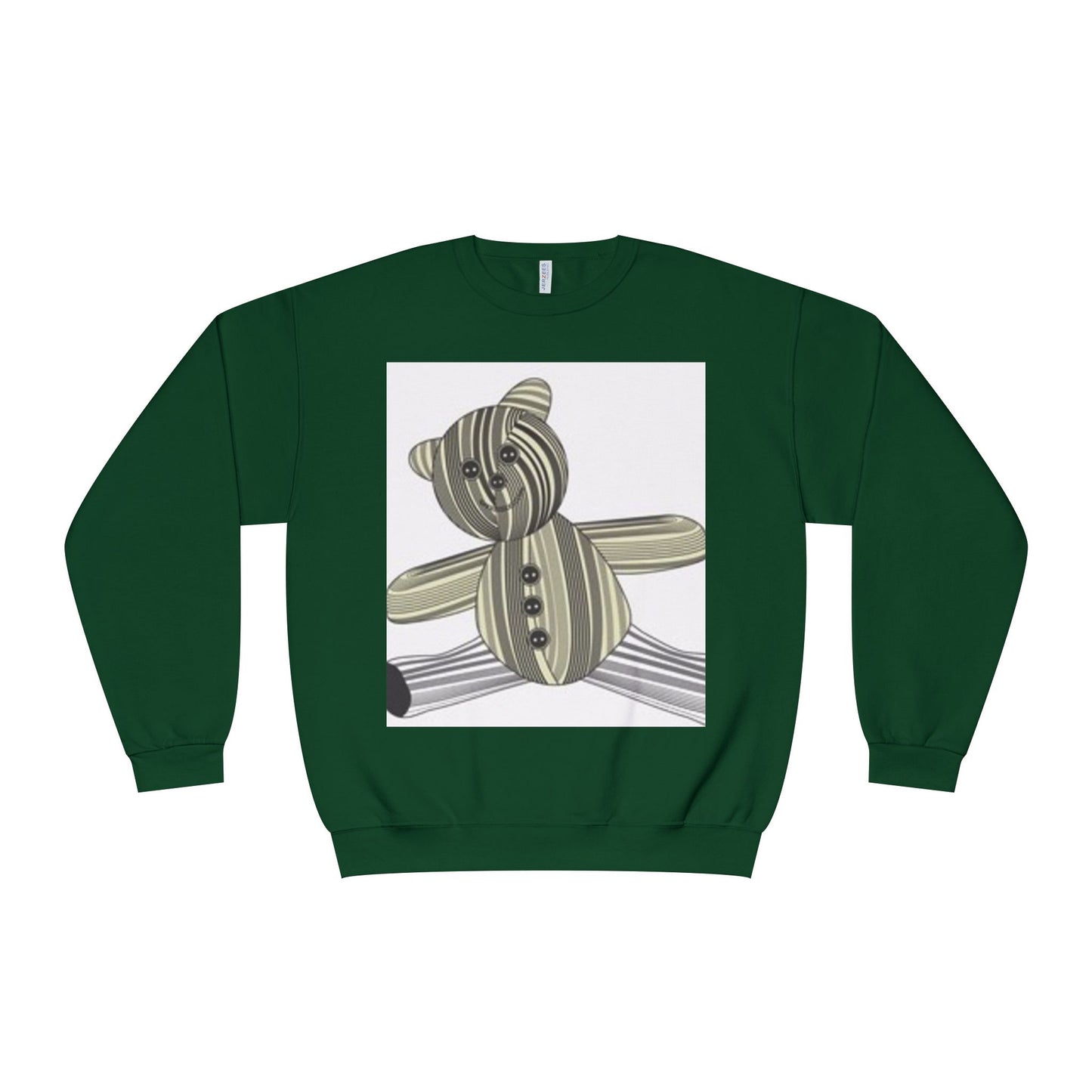 Cozy Teddy Bear Graphic Sweatshirt - Perfect for All Ages