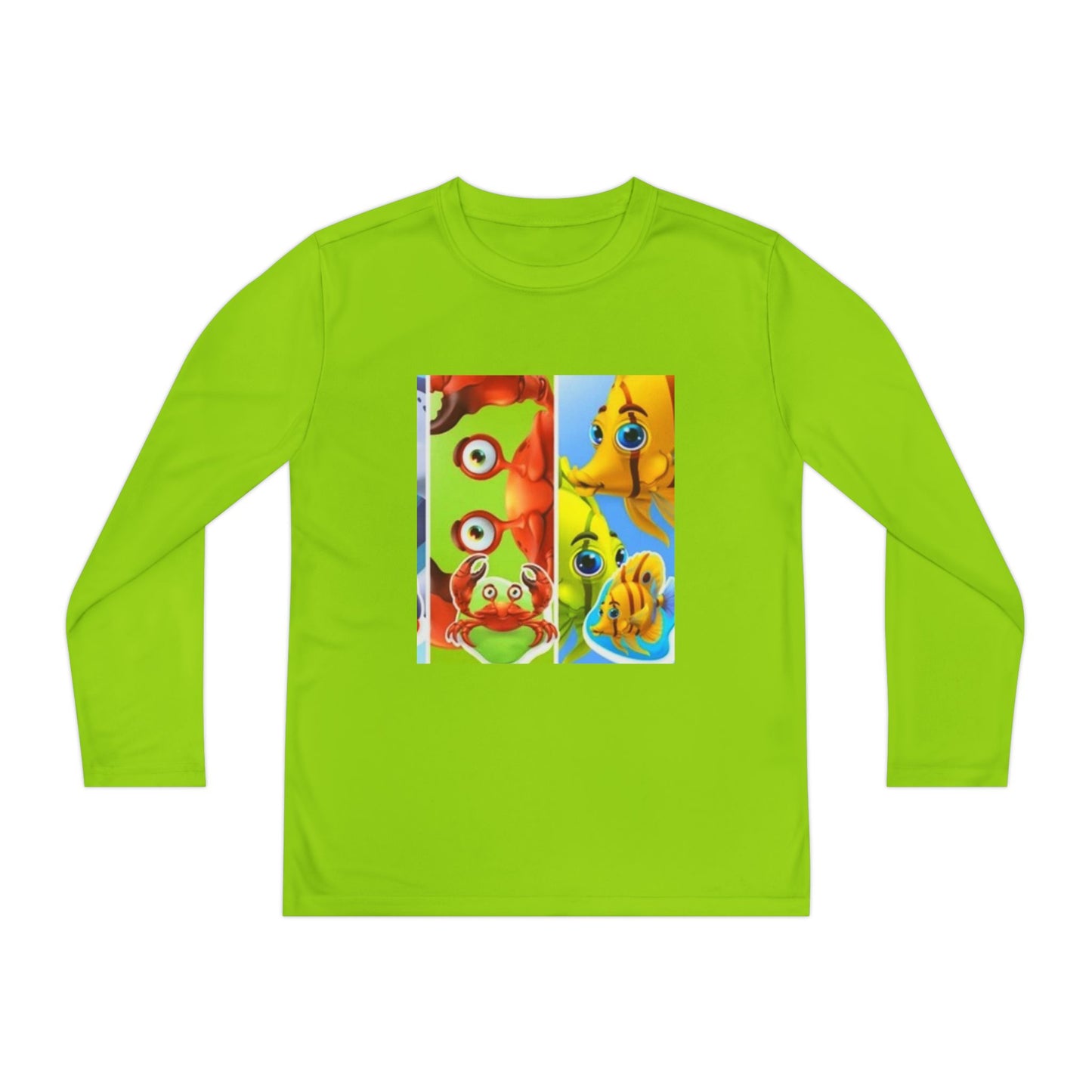 Vibrant Youth Long Sleeve Tee - Fun Animal Designs for Playful Kids