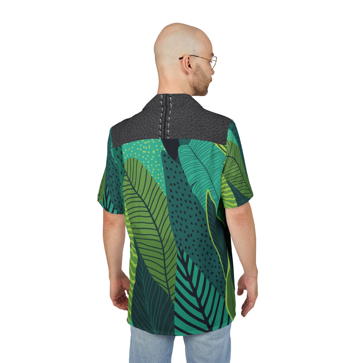 Tropical Vibes Unisex Hawaiian Button-Down Shirt - Perfect for Summer Adventures