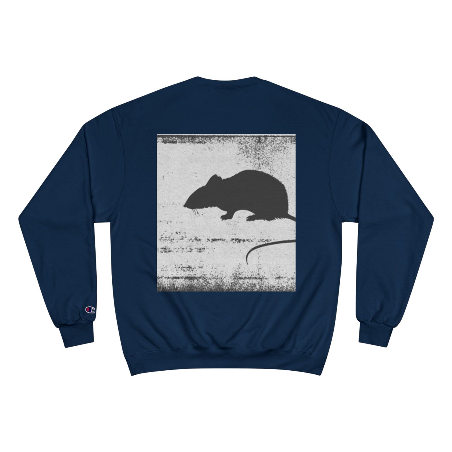 Vintage Style Rat Champion Sweatshirt - Cozy Layer for Animal Lovers