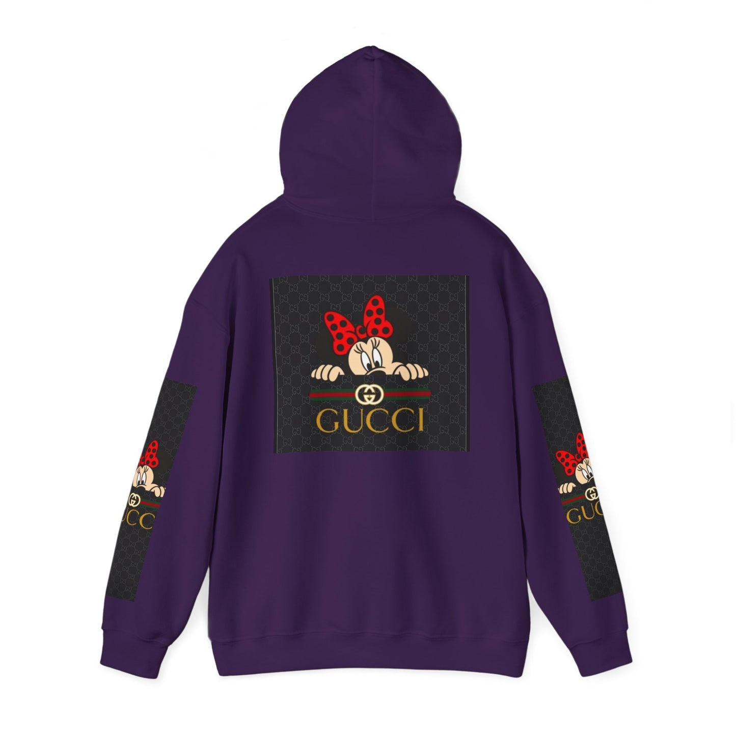 Gucci-Inspired Minnie Mouse Hooded Sweatshirt for Disney Fans