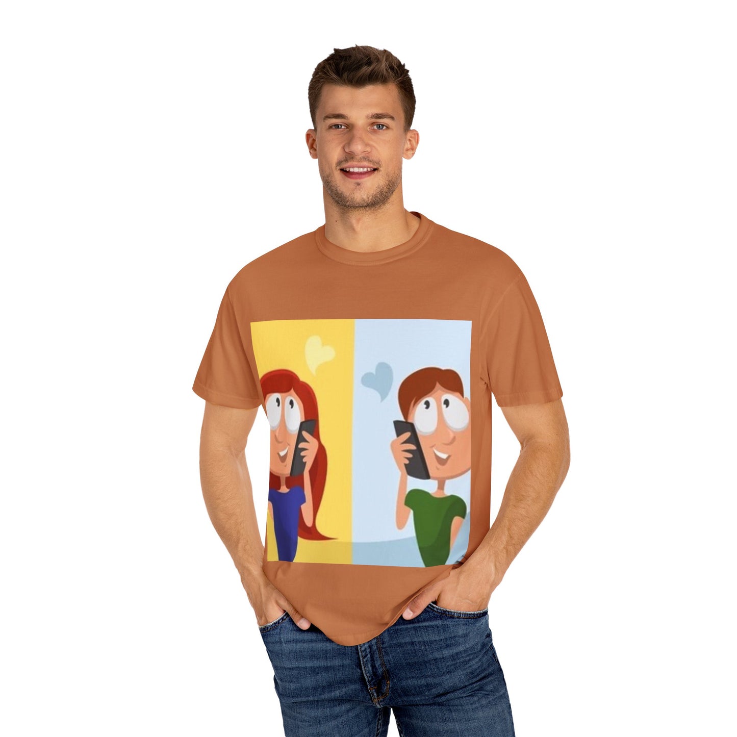 Cute Conversations Unisex Garment-Dyed T-Shirt