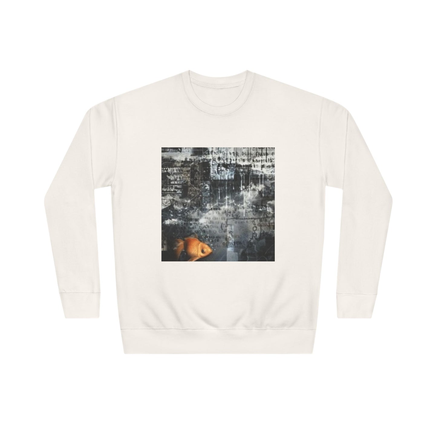 Roaring Lion Unisex Crew Sweatshirt - Bold Art for Animal Lovers