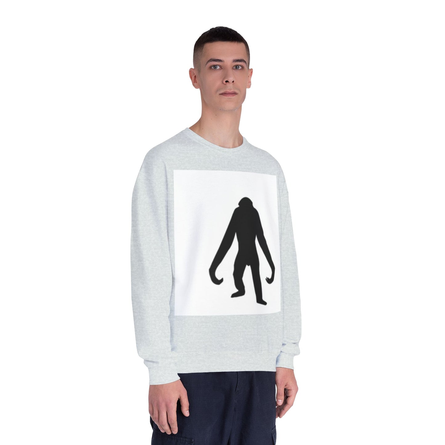 Sasquatch Silhouette Unisex Crewneck Sweatshirt - Cozy & Fun