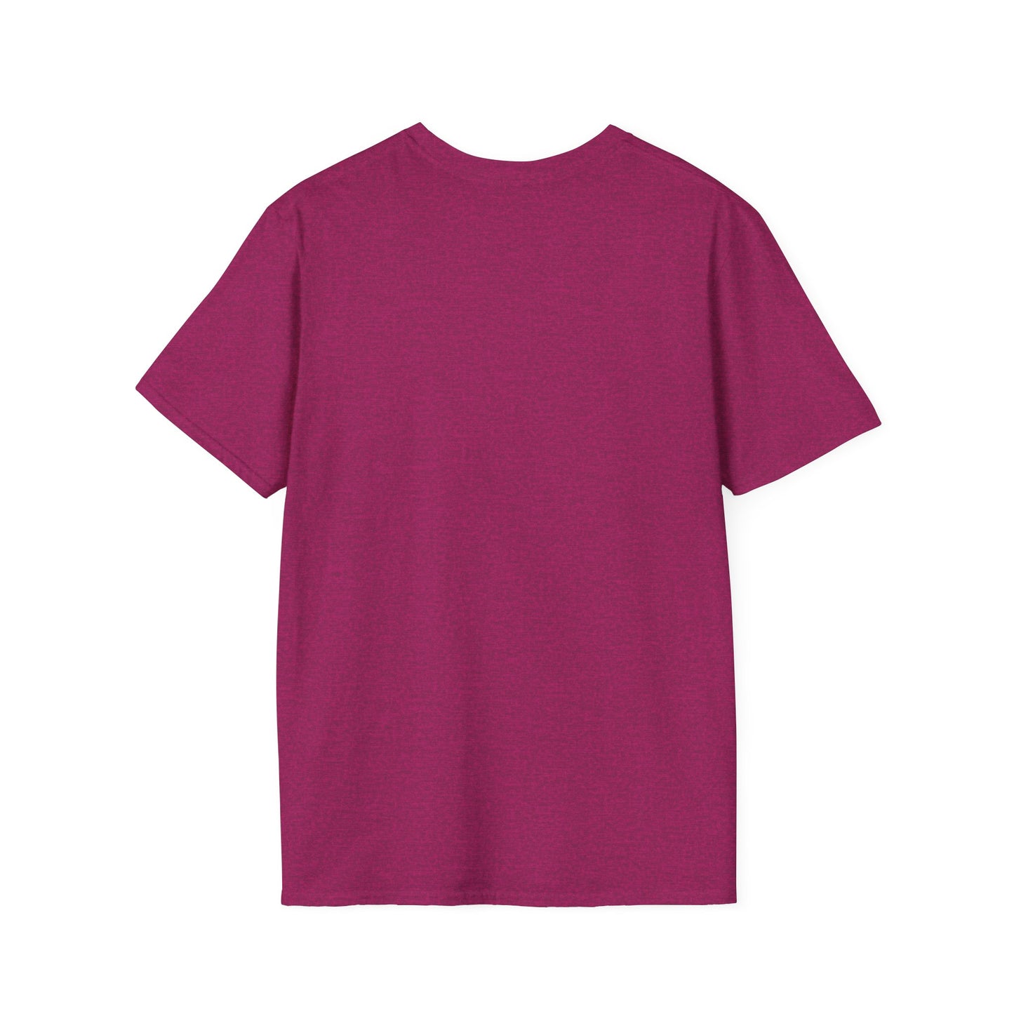 Bold Floral Art Unisex Softstyle T-Shirt