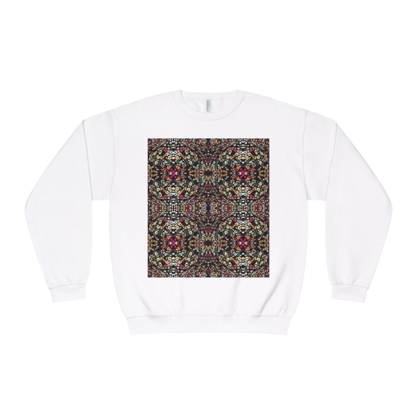Vibrant Floral Pattern Unisex Crewneck Sweatshirt