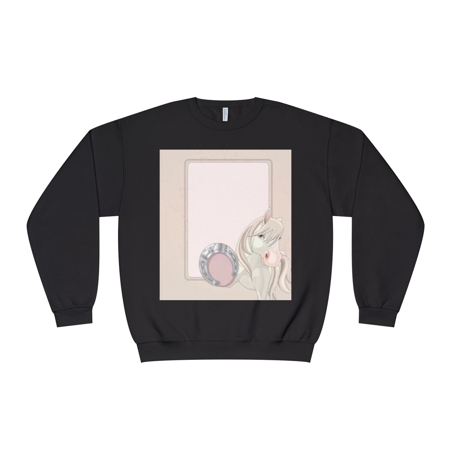 Cute Unicorn Blank Space Unisex Crewneck Sweatshirt