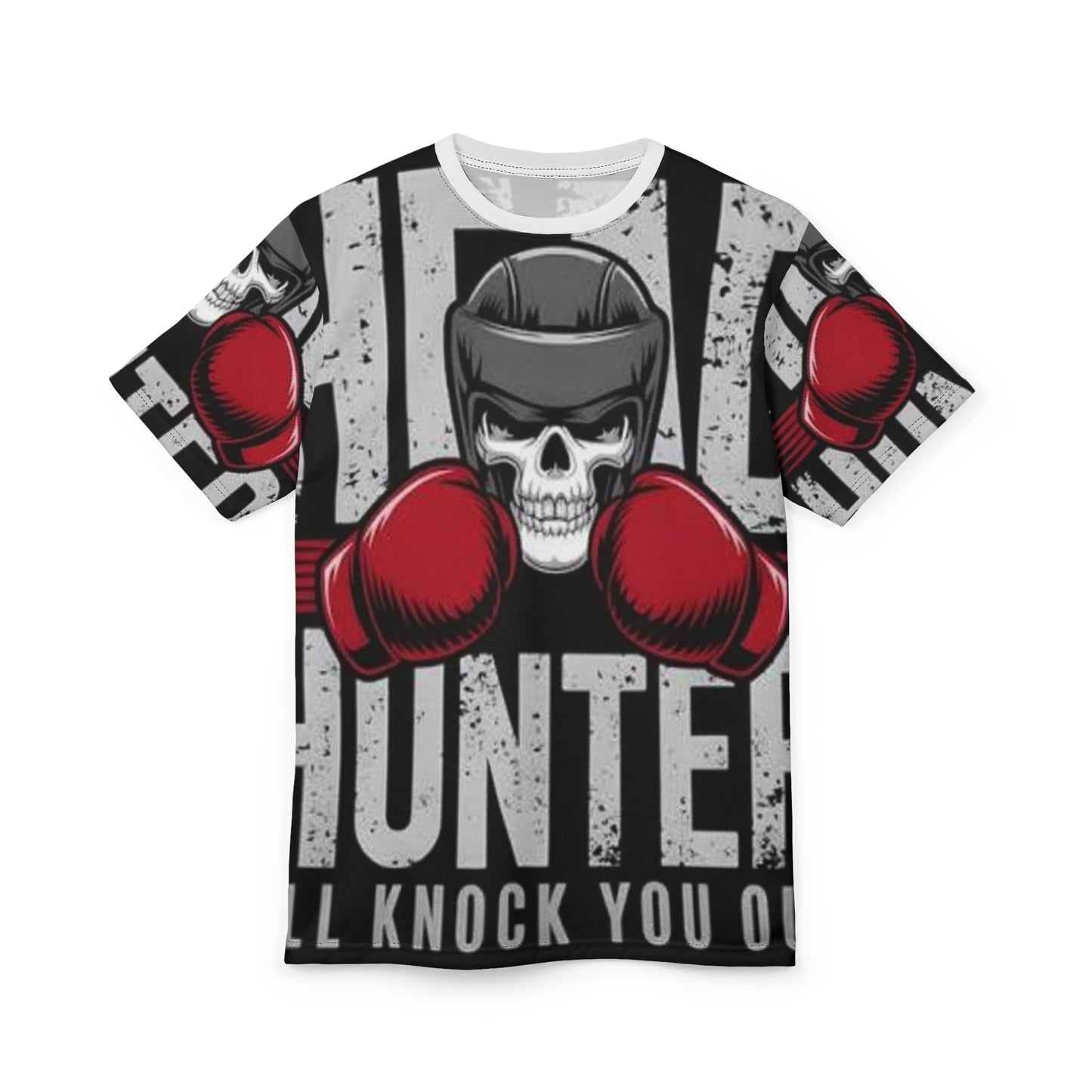 Unisex Boxing Skull Tee – Perfect for Fight Fans & Workout Enthusiasts