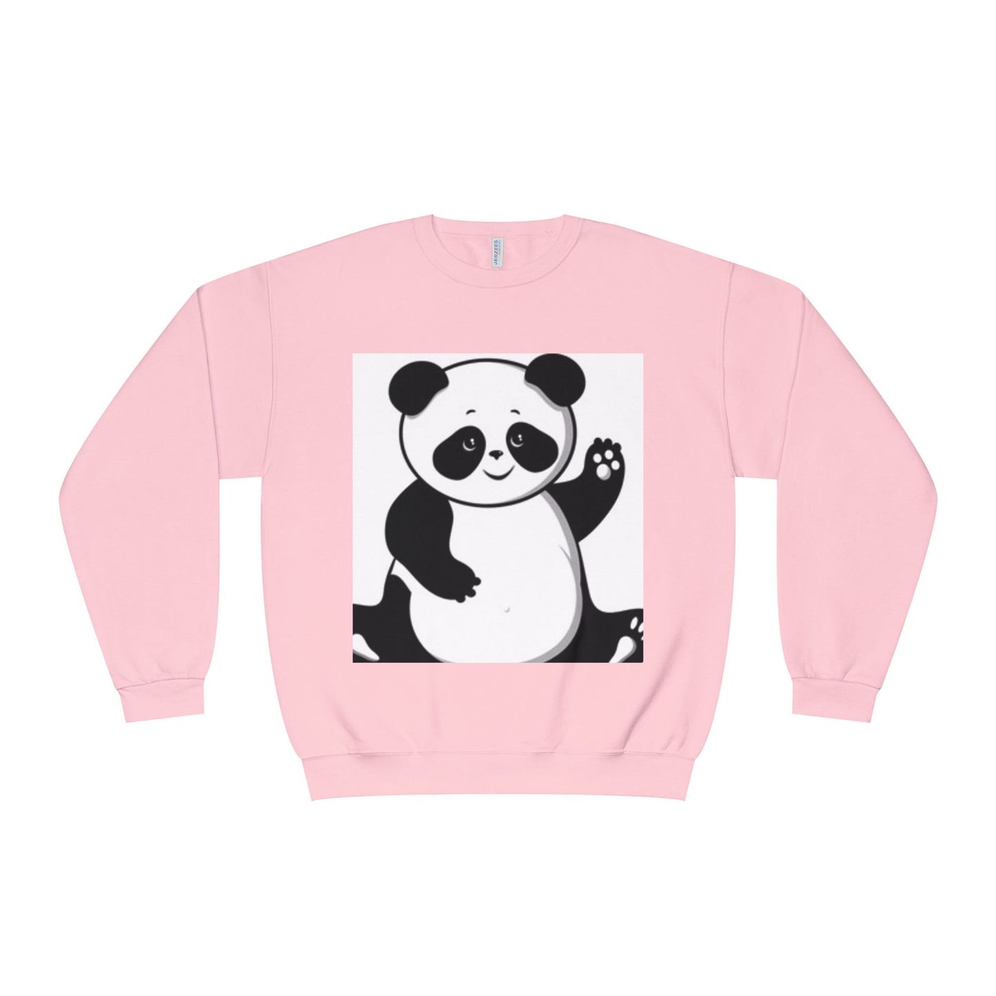 Cute Panda Unisex Crewneck Sweatshirt - Cozy Casual Wear for Animal Lovers