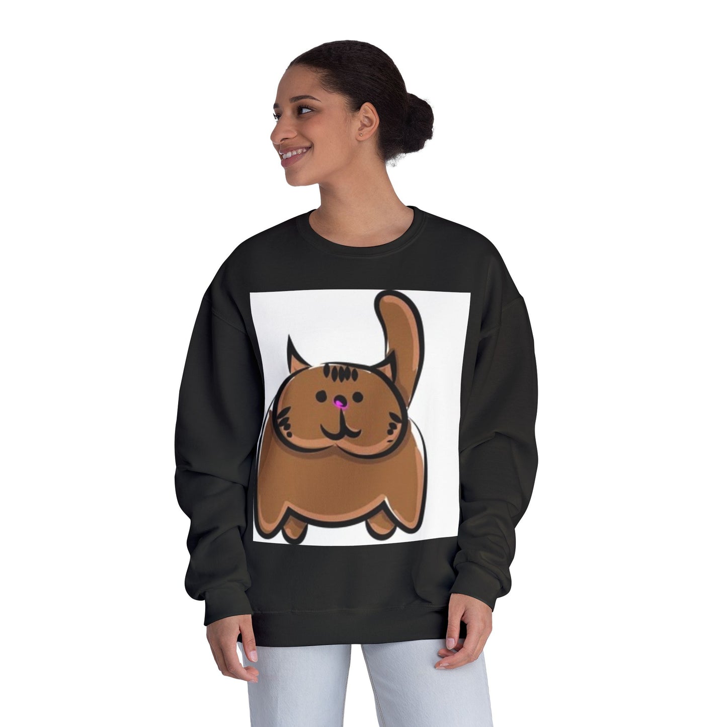Cute Cartoon Cat Unisex Sweatshirt