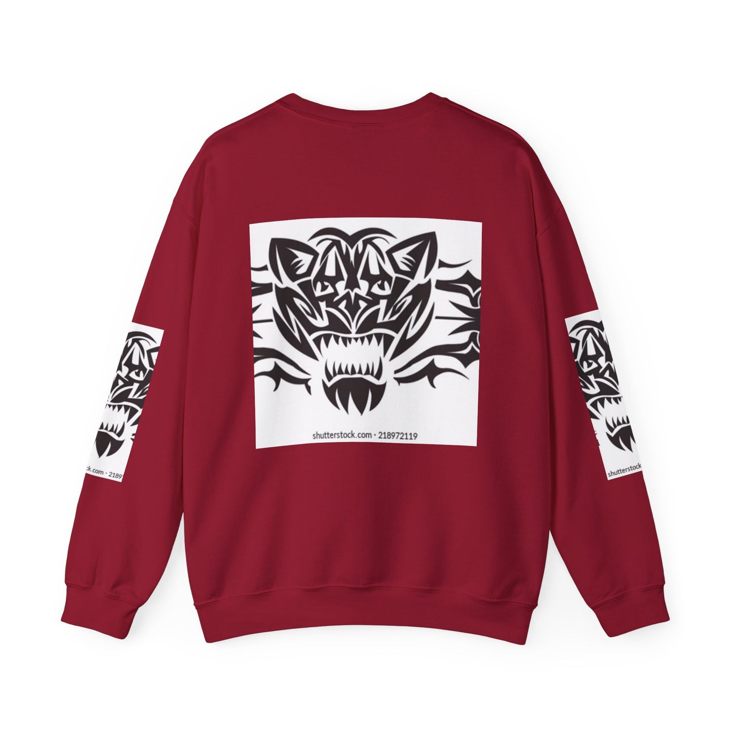 Bold Tiger Graphic Unisex Sweatshirt - Fierce Animal Design