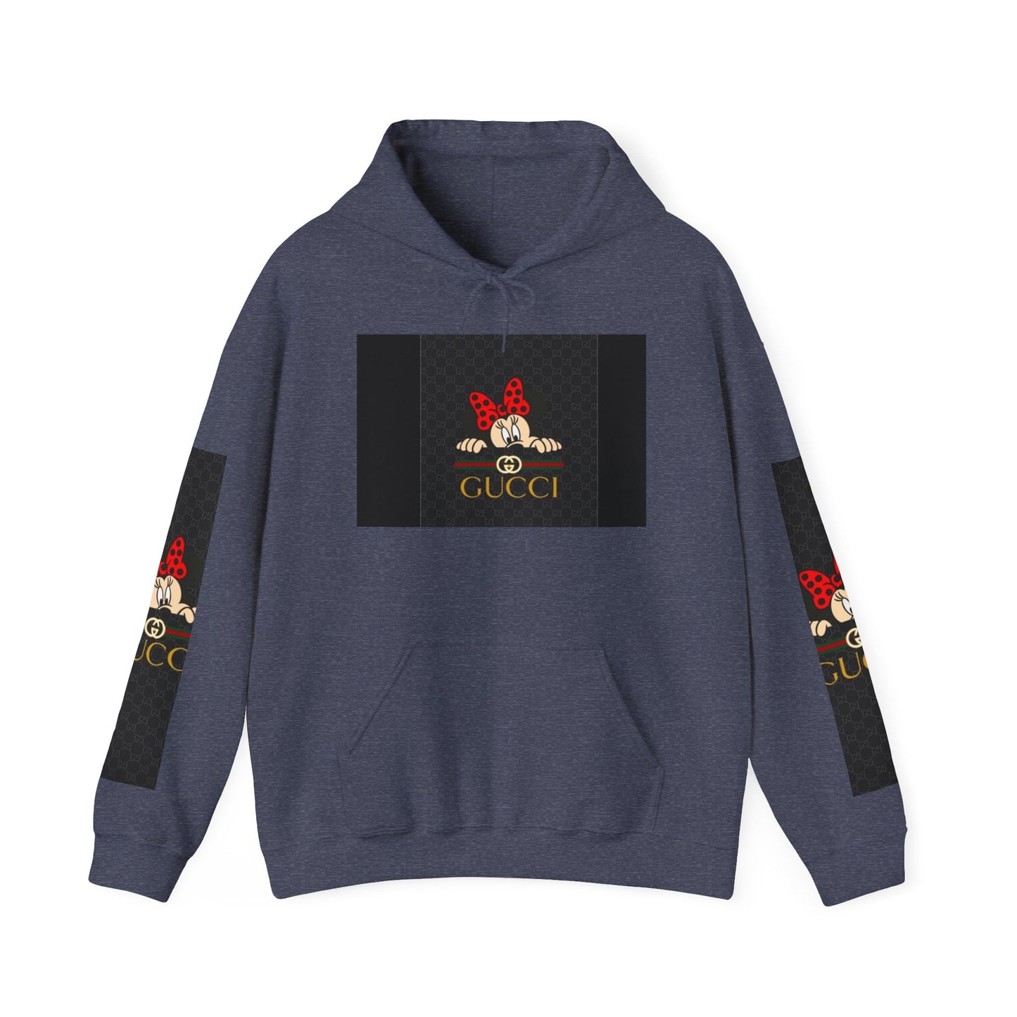 Gucci-Inspired Minnie Mouse Hooded Sweatshirt for Disney Fans