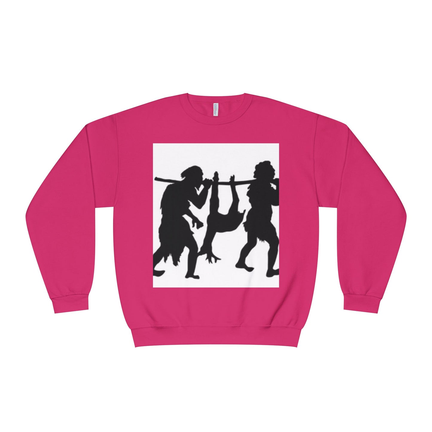 Caveman Humor Unisex Crewneck Sweatshirt - Fun Graphic Design