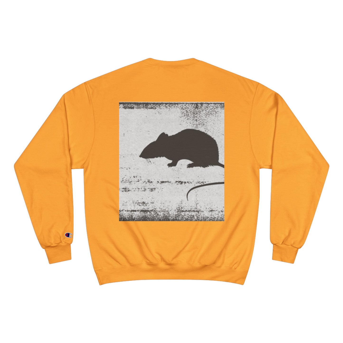 Vintage Style Rat Champion Sweatshirt - Cozy Layer for Animal Lovers