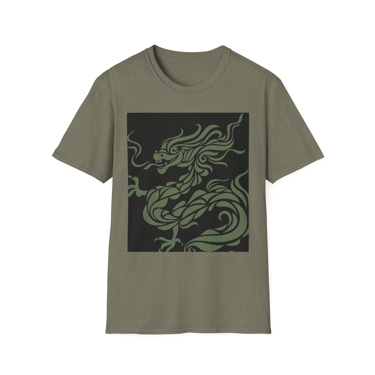 Mythical Chinese Dragon Unisex Softstyle T-Shirt