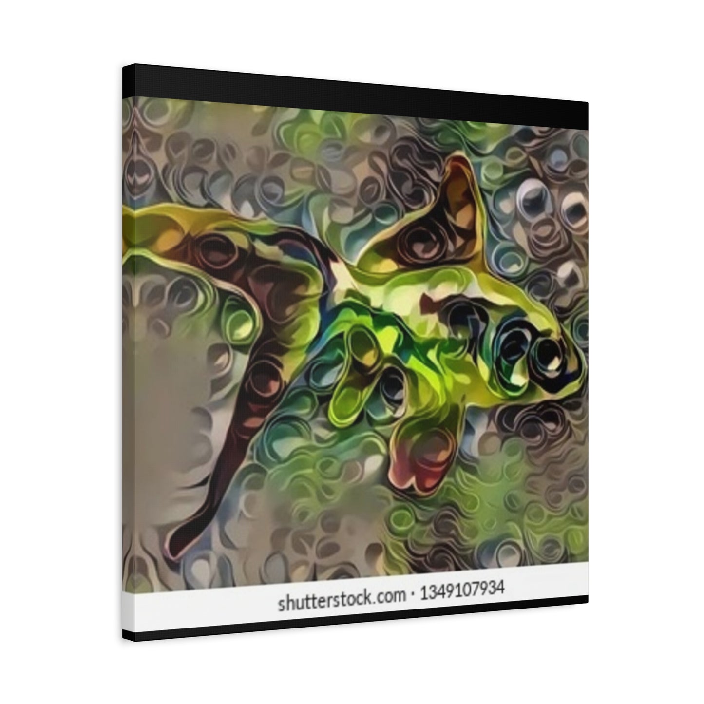 Abstract Nature Canvas Art - Stretched Matte Wall Decor