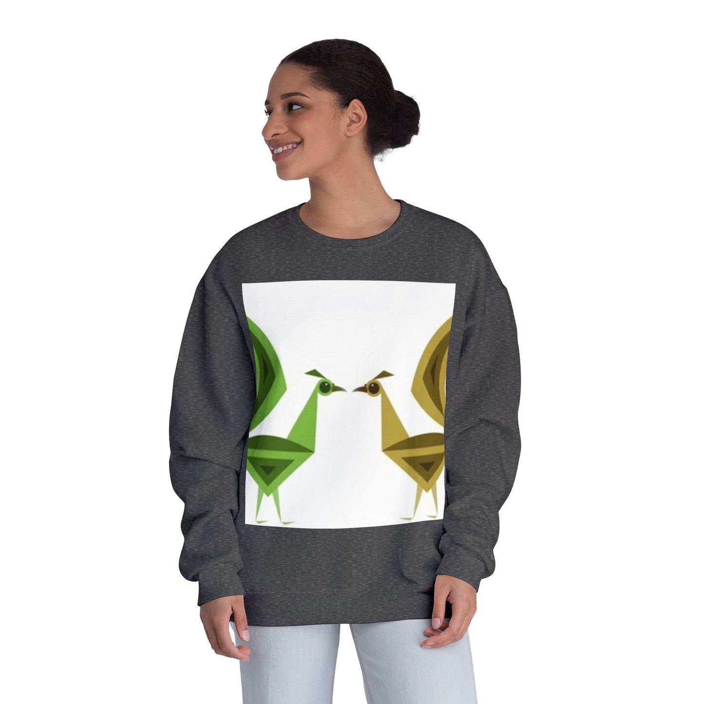 Colorful Wildlife Crewneck Sweatshirt - Unisex Casual Wear