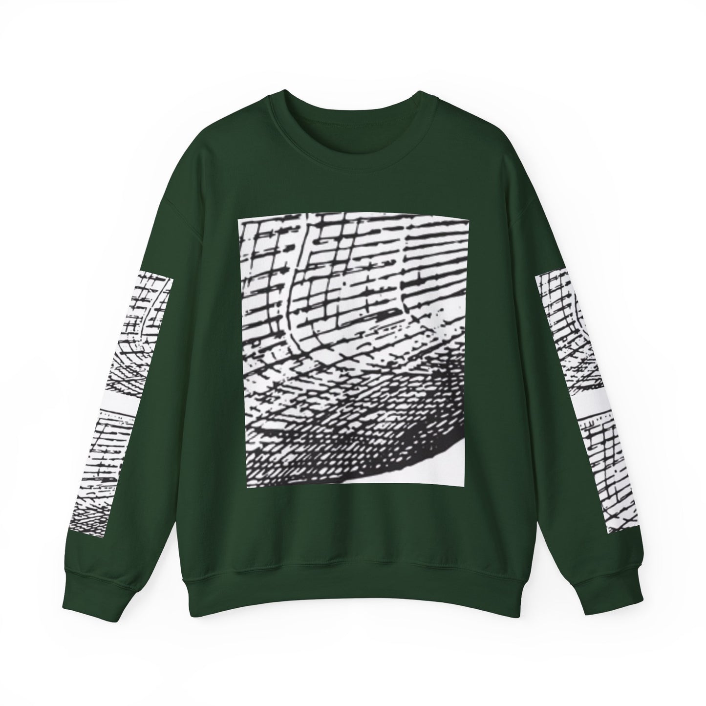 Artistic Unisex Crewneck Sweatshirt - Abstract Design for Cozy Vibes